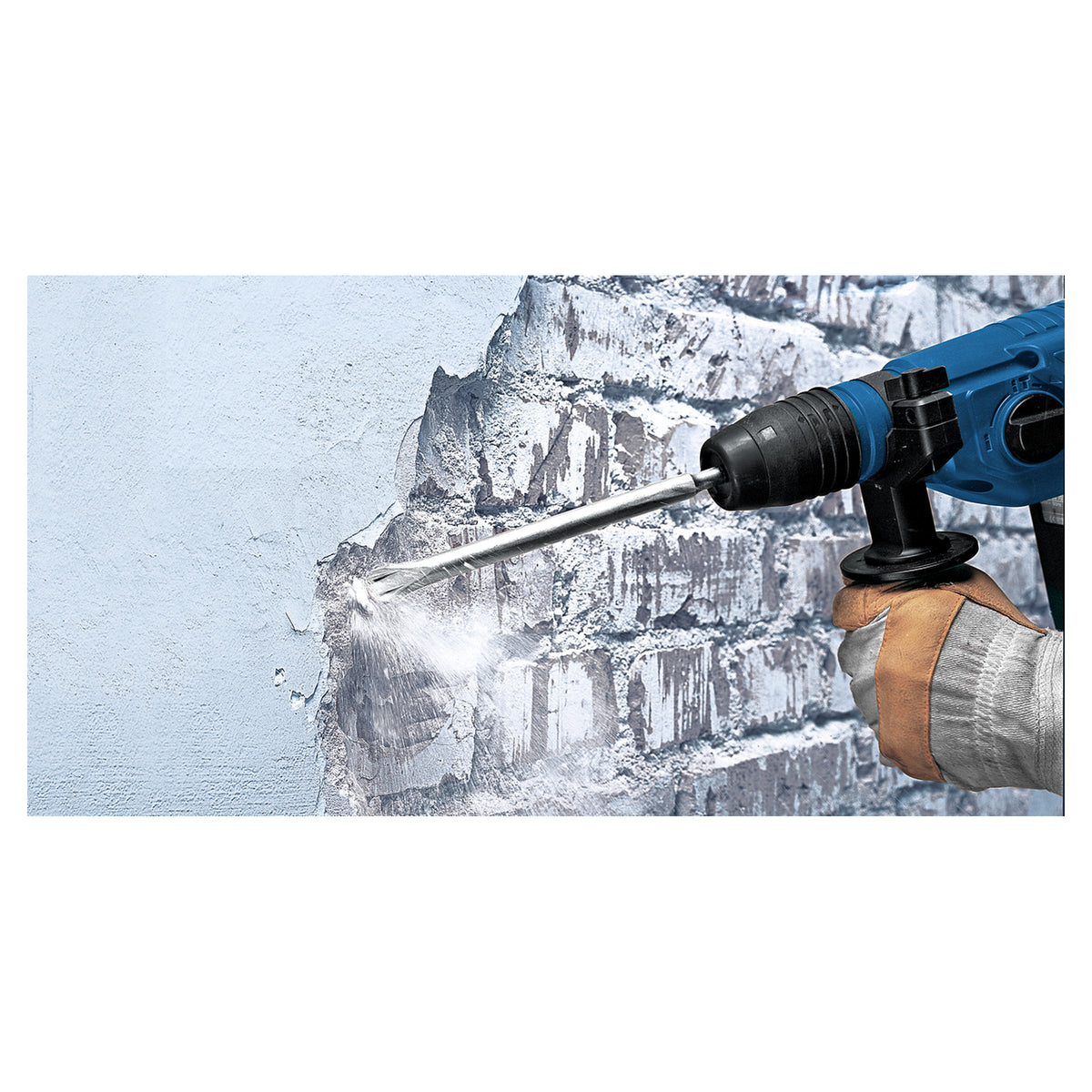 Bosch SDS Max Flat Chisel (25x400mm, Self-sharpening, For concrete demolition)