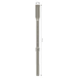 Bosch SDS Max Flat Chisel (25x400mm, Self-sharpening, For concrete demolition)