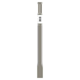Bosch HEX Flat Chisel (22mm shank, 25x400mm, For heavy-duty concrete demolition)
