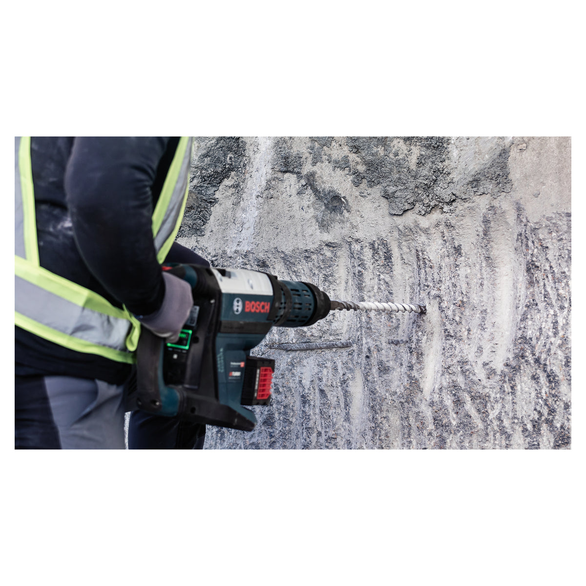 Bosch SDS max-4 Hammer Drill Bit (16x400/540mm, For concrete and masonry, 4-cutter head)