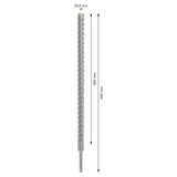 Bosch SDS-Plus-5X Hammer Drill Bit (20x400/450mm, For reinforced concrete and masonry)