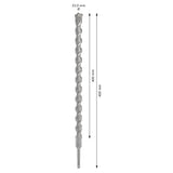 Bosch SDS-Plus-5X Hammer Drill Bit (22x400/450mm, For reinforced concrete and masonry)