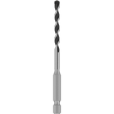 Bosch Professional PRO HEX-5 Drill Bit 4.5x50x100mm (Carbide tip, 1/4" Hex shank, for Concrete/Masonry, Impact rated)