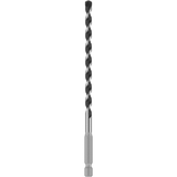  Bosch Professional PRO HEX-5 Drill Bit 6x100x150mm (Carbide tip, 1/4" Hex shank, for Concrete/Masonry, Impact rated, S.o.S - 1x Drill bit)