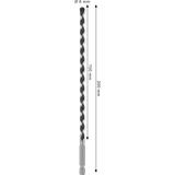 Bosch Professional PRO HEX-5 Drill Bit 6x150x200mm (Carbide tip, 1/4" Hex shank, for Concrete/Masonry, Impact rated, S.o.S - 1x Drill bit)