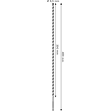 Bosch Professional PRO HEX-5 Concrete Drill Bit 6.5x350x400mm (Carbide tip, 1/4" Hex shank, for Concrete/Masonry, Impact rated, S.o.S - 1x Drill bit)