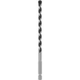  Bosch Professional PRO HEX-5 Drill Bit 7x100x150mm (Carbide tip, 1/4" Hex shank, for Concrete/Masonry, Impact rated, S.o.S - 1x Drill bit)