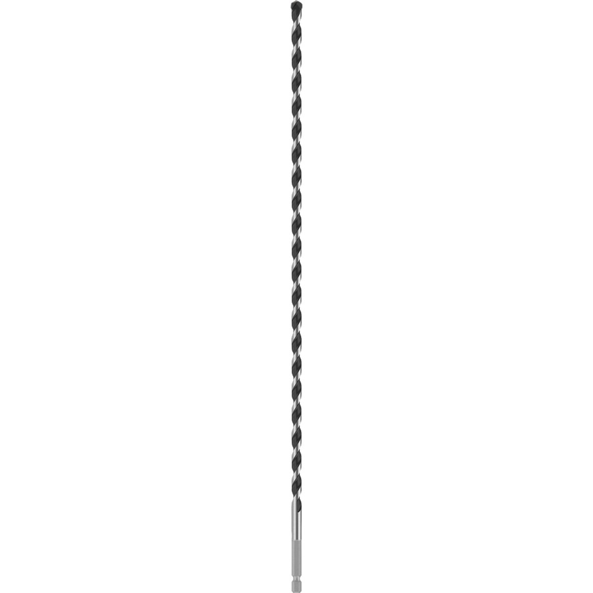  Bosch Professional PRO HEX-5 Concrete Drill Bit 8x350x400mm (Continuous carbide edge, 1/4" Hex shank, for Concrete/Masonry, Impact rated, S.o.S - 1x Drill bit)