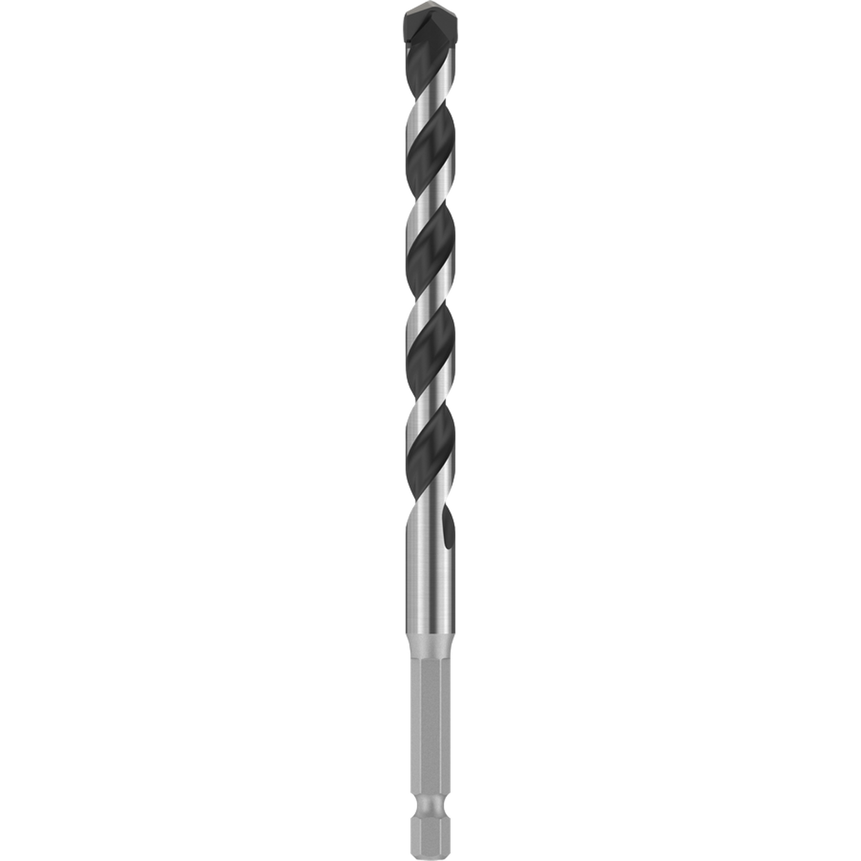 Bosch Professional PRO HEX-5 Concrete Drill Bit 10x100x150mm (Continuous carbide edge, 1/4" Hex shank, for Concrete/Masonry, Impact rated, S.o.S - 1x Drill bit)