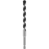Bosch Professional PRO HEX-5 Concrete Drill Bit 10x100x150mm (Continuous carbide edge, 1/4" Hex shank, for Concrete/Masonry, Impact rated, S.o.S - 1x Drill bit)