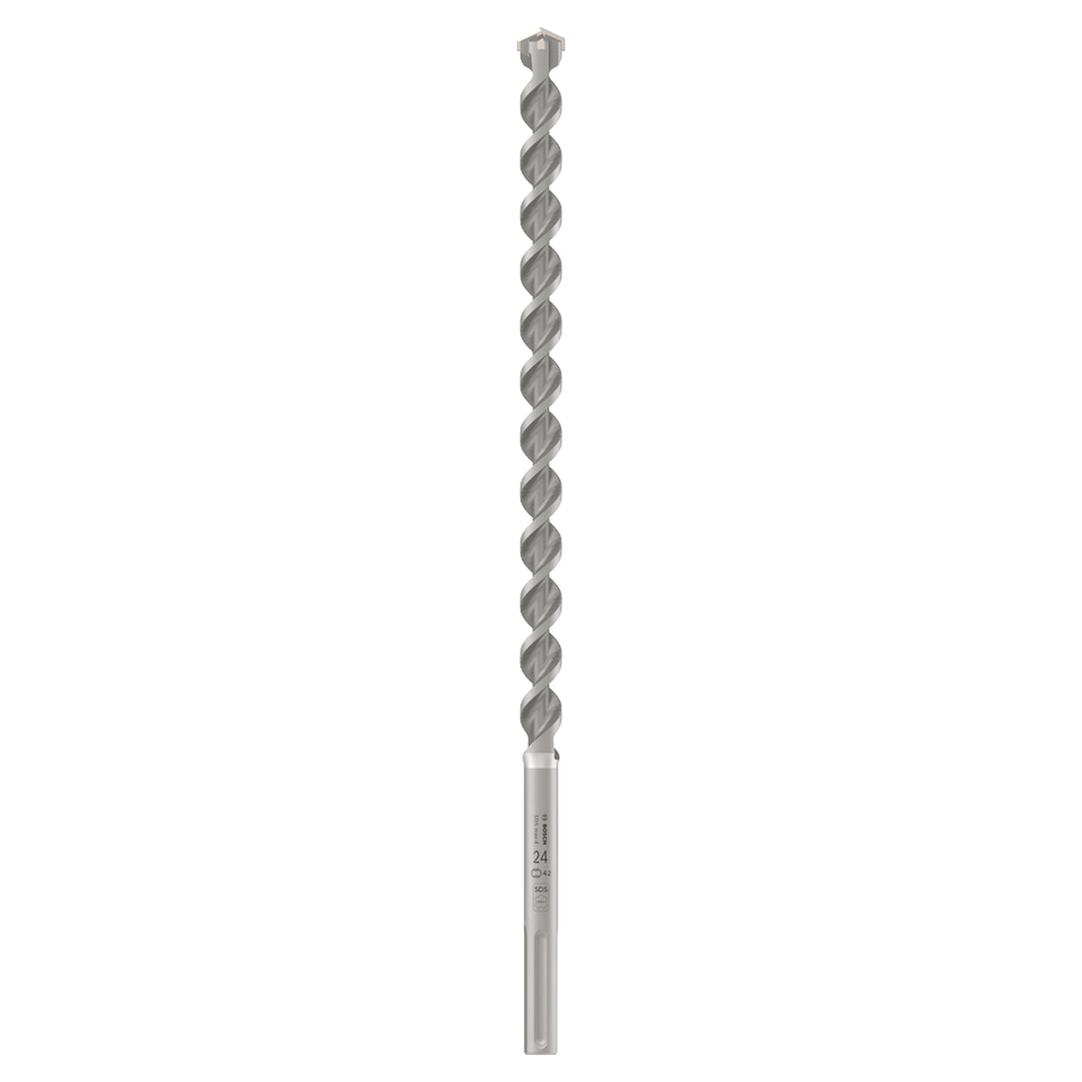 Bosch SDS max-4 Hammer Drill Bit (24x520mm, For concrete and masonry, 4-cutter head)
