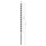 Bosch SDS max-4 Hammer Drill Bit (24x520mm, For concrete and masonry, 4-cutter head)