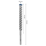 Bosch EXPERT SDS Plus-7X Hammer Drill Bit (20 x 200 x 265 mm)