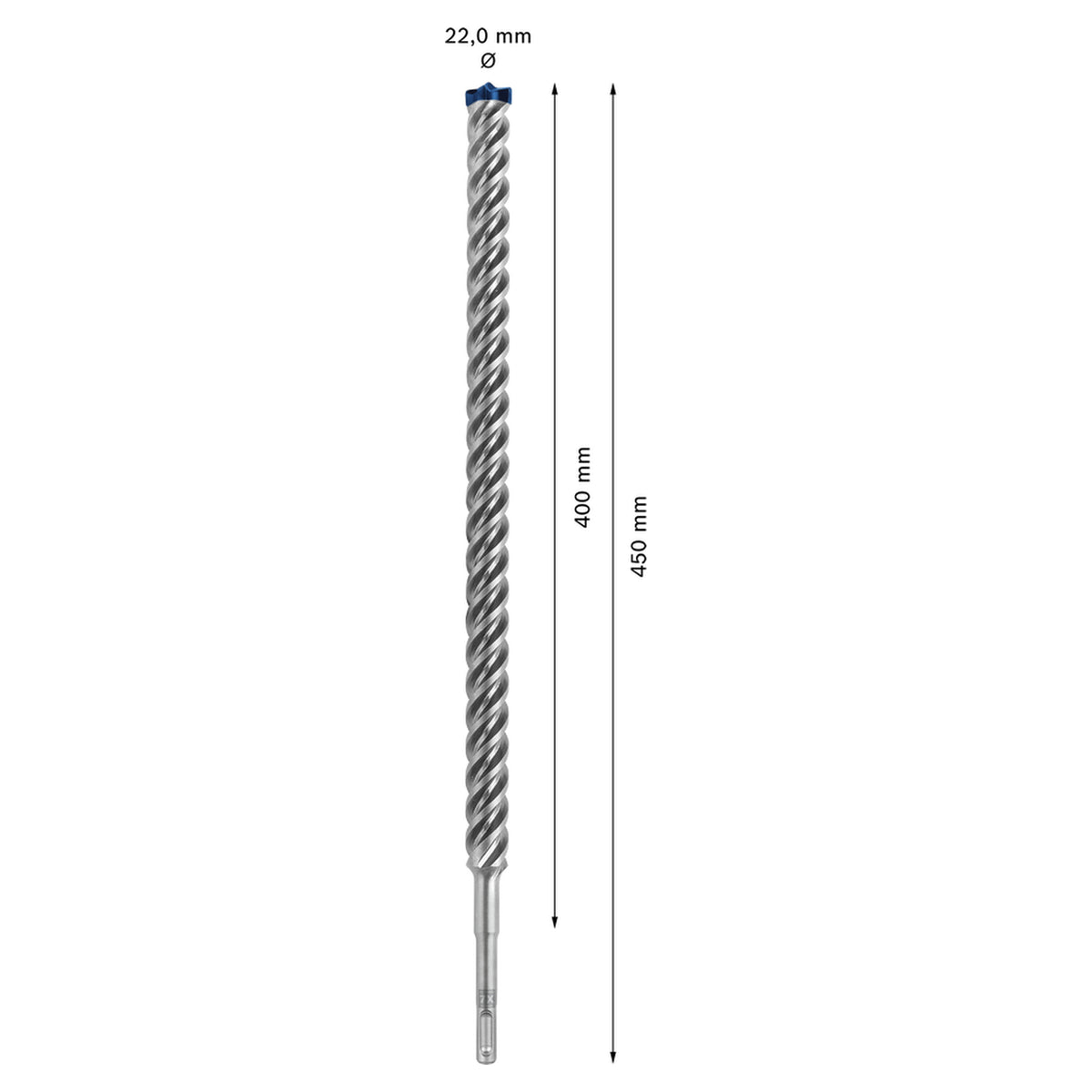 Bosch EXPERT SDS Plus-7X Hammer Drill Bit (22 x 400 x 450 mm)
