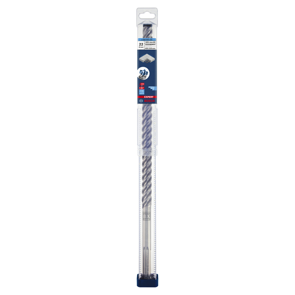 Bosch EXPERT SDS-Max-8X Hammer Drill Bit (22 x 400 x 520 mm)