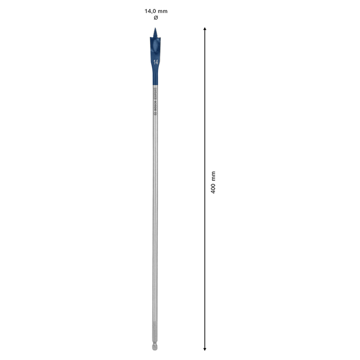 Bosch EXPERT Self Cut Speed Spade Bit (14 x 400 mm)