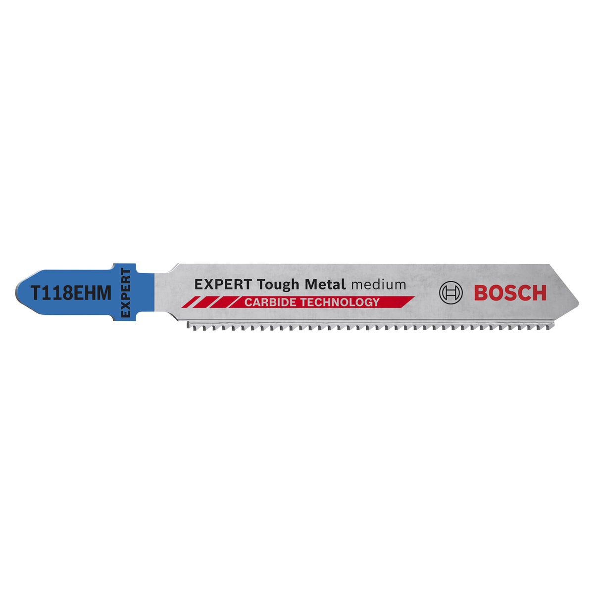 Bosch Jigsaw Blades T 118EHM Stainless Steel (3-piece set, For cutting stainless steel)