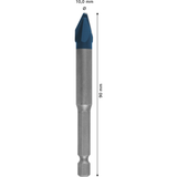 Bosch HEX-9 HardCeramic Drill Bit (10x90mm, For hard tiles and ceramics, Hex shank)