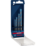 Bosch CYL-9 MultiConstruction Drill Bit Set (4-piece: 4/5/6/8mm, For various materials: tile, wood, metal, masonry)