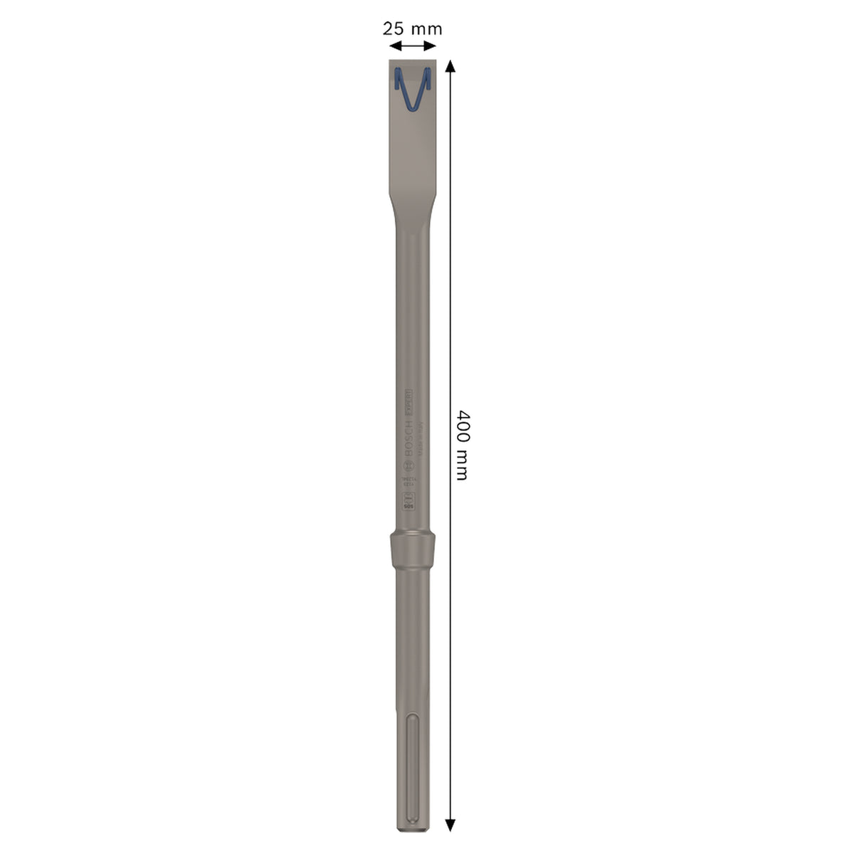 Bosch Expert SDS max-8C Flat Chisel (25x400mm, For heavy-duty concrete demolition)