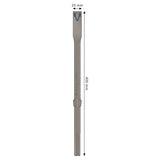 Bosch Expert SDS max-8C Flat Chisel (25x400mm, 10-piece pack, For heavy-duty concrete demolition)