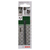 Bosch HSS-R Metal Drill Bit (4.2x43x75mm, For general drilling in metal)