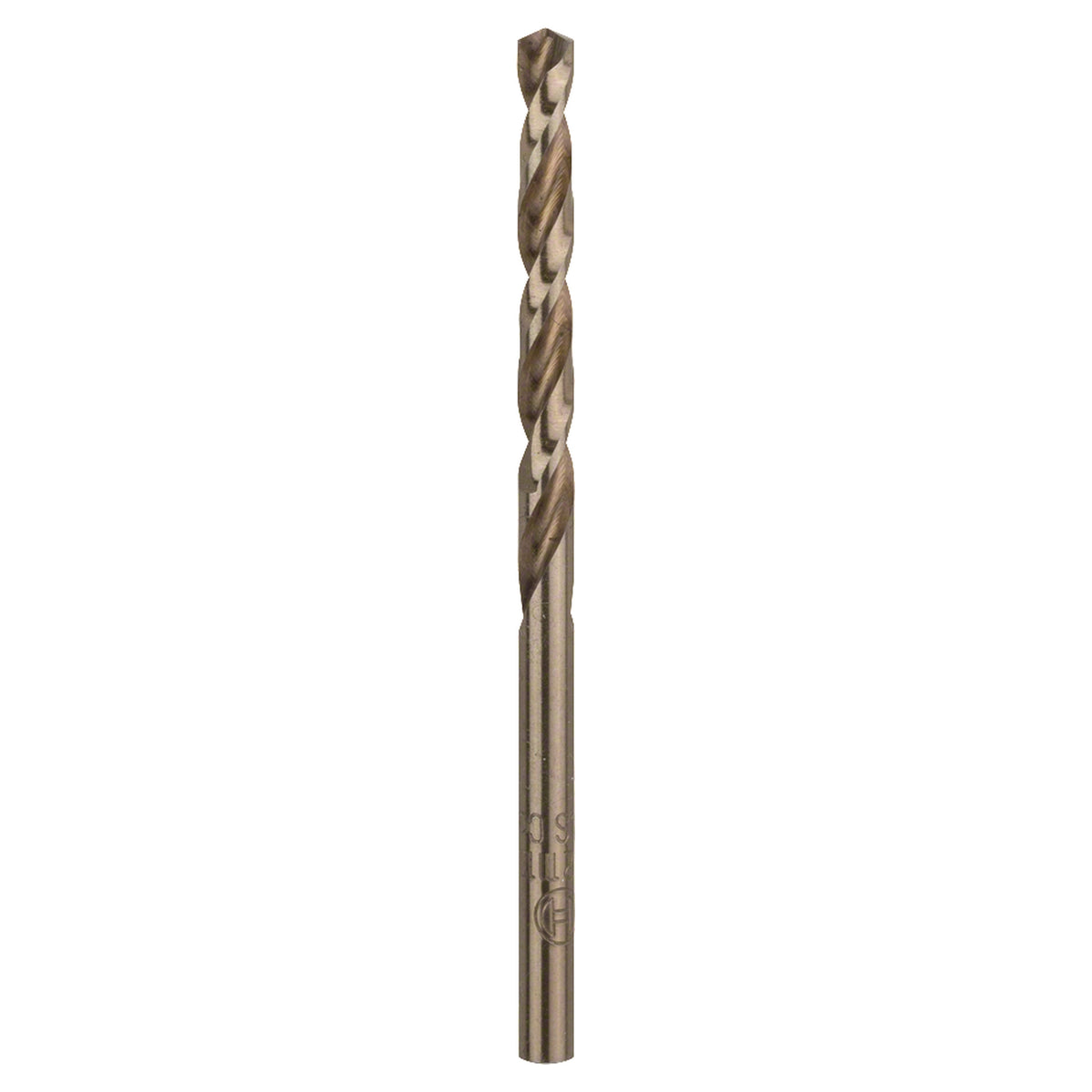 Bosch HSS-CO Metal Drill Bit (4.2x43x75mm, For drilling in tough metals like stainless steel)