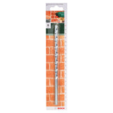Bosch CYL-1 Masonry Drill Bit 8x150x200mm (for standard drilling in brick, stone, and concrete, robust carbide tip for reliable performance, extended length for deeper holes), compatible with rotary and impact drills.