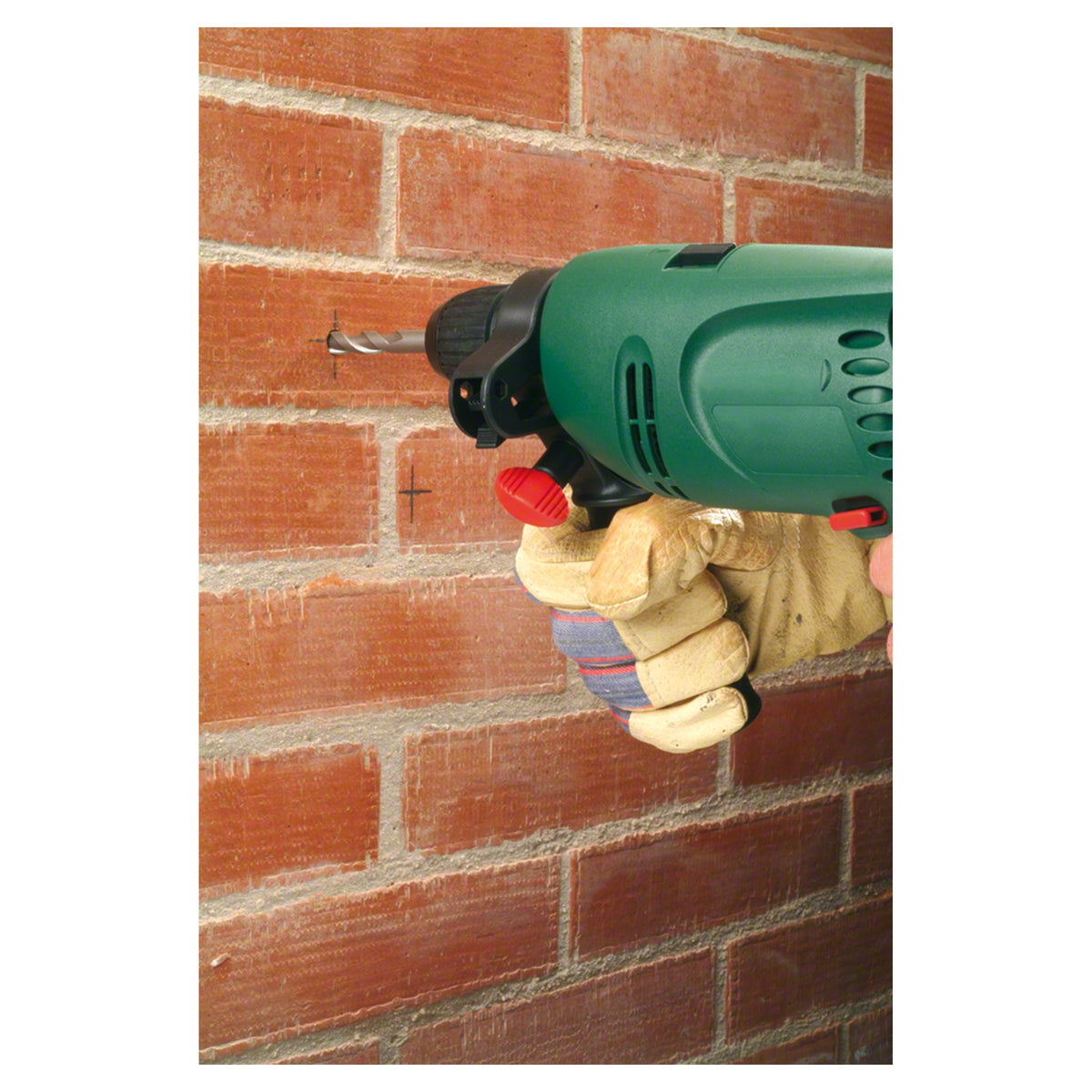 Bosch CYL-1 Masonry Drill Bit 10x350x400mm (for standard drilling in brick, stone, and concrete, robust carbide tip for reliable performance, extra-long for very deep holes), compatible with rotary and impact drills.