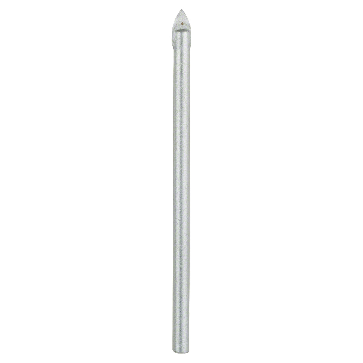 Bosch Glass Drill Bit 3mm (for precise drilling in glass, tiles, and ceramics, carbide-tipped for long life and clean holes), for use with rotary drills at low speed.
