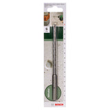Bosch SDS Plus-1 Drill Bit 6x160mm (for concrete and masonry, robust carbide tip for extended life, optimized flute design for efficient dust removal and faster drilling), compatible with SDS Plus hammer drills.