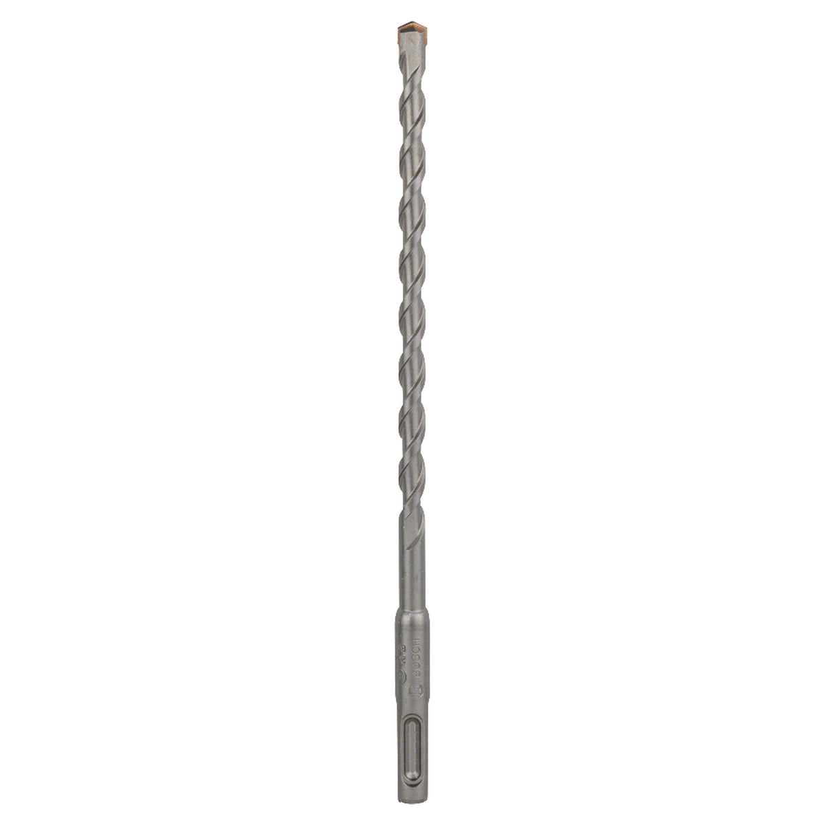 Bosch SDS Plus-1 Drill Bit 8x210mm (for concrete and masonry, robust carbide tip for extended life, optimized flute design for efficient dust removal and faster drilling), compatible with SDS Plus hammer drills.