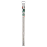 Bosch SDS Plus-1 Drill Bit 8x460mm (for concrete and masonry, robust carbide tip for extended life, optimized flute design for efficient dust removal and faster drilling), compatible with SDS Plus hammer drills.