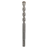 Bosch SDS Plus-1 Drill Bit 12x160mm (for concrete and masonry, robust carbide tip for extended life, optimized flute design for efficient dust removal and faster drilling), compatible with SDS Plus hammer drills.
