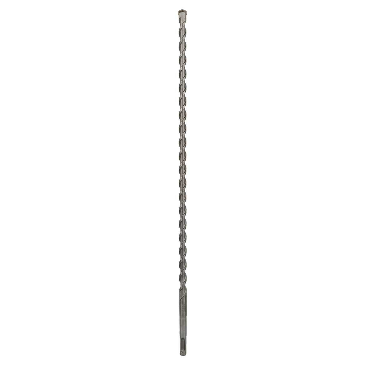 Bosch SDS Plus-1 Drill Bit 12x460mm (for concrete and masonry, robust carbide tip for extended life, optimized flute design for efficient dust removal and faster drilling), compatible with SDS Plus hammer drills.