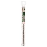 Bosch SDS Plus-1 Drill Bit 14x310mm (for concrete and masonry, robust carbide tip for extended life, optimized flute design for efficient dust removal and faster drilling), compatible with SDS Plus hammer drills.