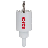 Bosch Hole Saw Bi-Metal HSS 38mm (bi-metal hole saw for general purpose drilling in wood, metal, and plastic).