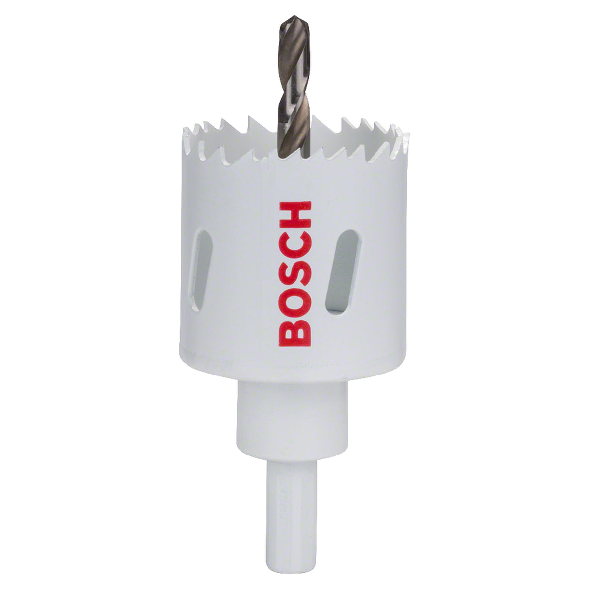 Bosch Hole Saw Bi-Metal HSS 44mm (bi-metal hole saw for general purpose drilling in wood, metal, and plastic).