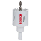 Bosch Hole Saw Bi-Metal HSS 44mm (bi-metal hole saw for general purpose drilling in wood, metal, and plastic).