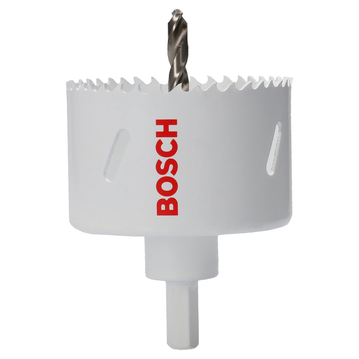 Bosch Hole Saw Bi-Metal HSS 68mm (bi-metal hole saw for general purpose drilling in wood, metal, and plastic).