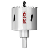 Bosch Hole Saw Bi-Metal HSS 73mm (bi-metal hole saw for general purpose drilling in wood, metal, and plastic).