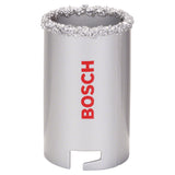 Bosch Tungsten Carbide Grit Hole Saw (43mm, For abrasive materials like tiles and fiberglass)