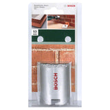 Bosch Tungsten Carbide Grit Hole Saw (53mm, For abrasive materials like tiles and fiberglass)