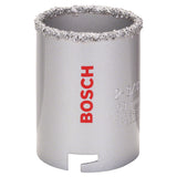 Bosch Tungsten Carbide Grit Hole Saw (53mm, For abrasive materials like tiles and fiberglass)