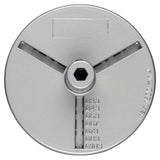 Bosch Back Flange for Tungsten Carbide Coated Hole Saws (For diameters 33-103mm, Ensures stable mounting)