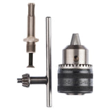 Bosch 1.5-13mm 1/2-inch x 20-Thread Keyed Chuck (a durable keyed chuck with a 13mm capacity and 1/2" x 20 thread), for use with various drills.
