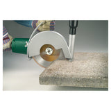Bosch Diamond Disc Universal Turbo with Continuous Diamond Rim for Grinder 115x22.23mm (for fast cutting in various construction materials, turbo segment design for high speed and clean cuts), compatible with angle grinders.