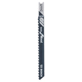 Bosch JSB Set U111C Basic for Wood 2pcs (for basic straight and curved cuts in wood, chipboard, and fiberboards, U-shank for secure fit), compatible with jigsaws.