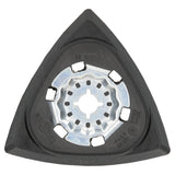 Bosch Sanding Plate Delta AVI93G (for sanding flat surfaces and edges, features a hook-and-loop fastening system for quick and easy sheet changes), compatible with multi-cutters.