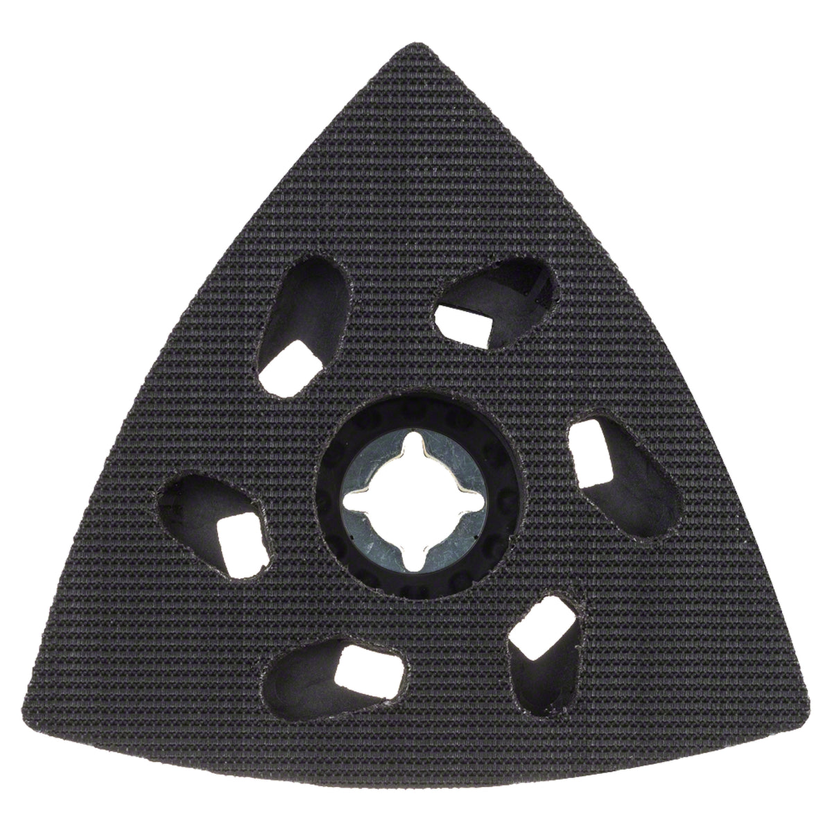 Bosch Sanding Plate Delta AVI93G (for sanding flat surfaces and edges, features a hook-and-loop fastening system for quick and easy sheet changes), compatible with multi-cutters.